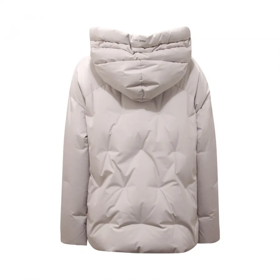 1910AR piumino donna HERNO LAMINAR woman down jacket off-white