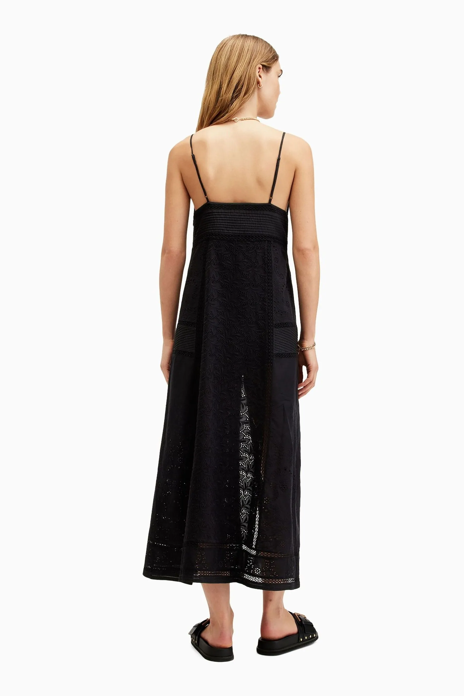 AllSaints Dahlia Emb Dress