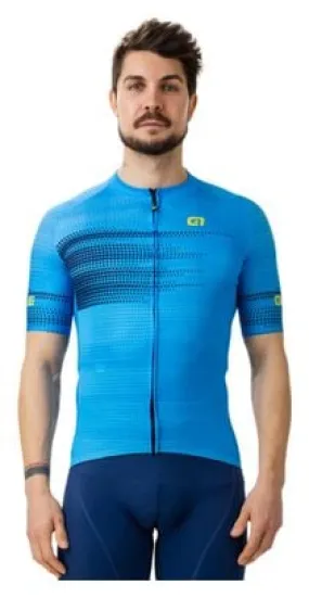 Alé Turbo Short Sleeve Jersey Light Blue