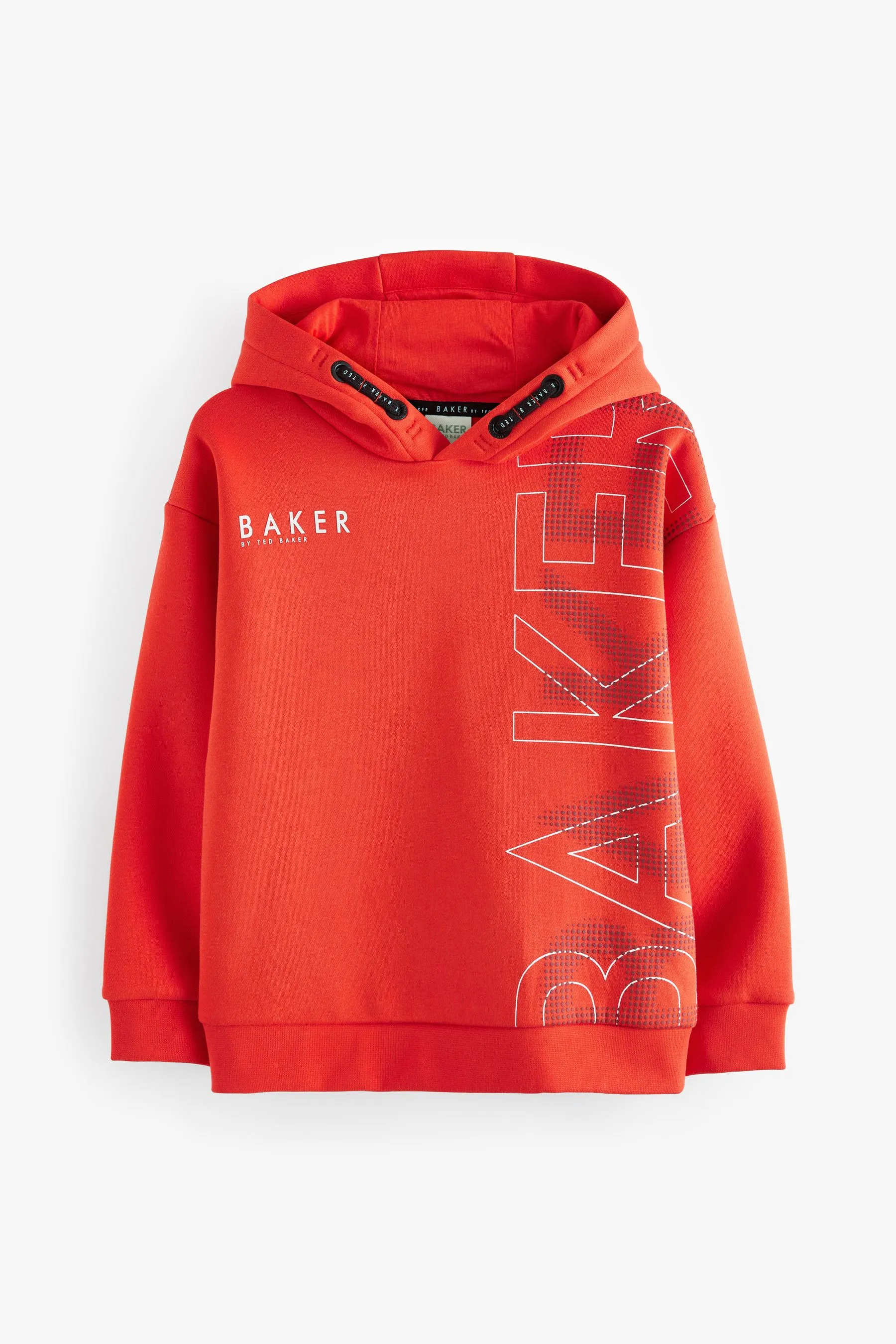 Baker by Ted Baker - Felpa con cappuccio e stampa grafica    