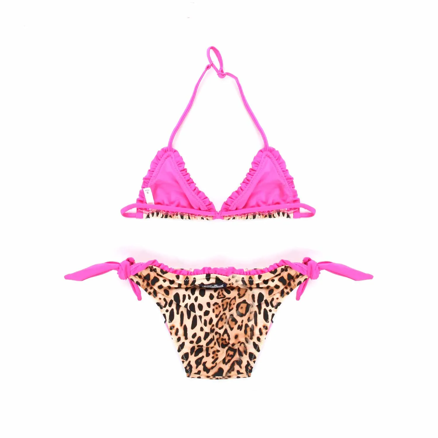 Bikini Leopardato E Magenta Bambina E Teen