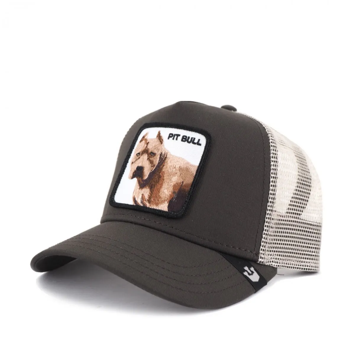 Cappello Da Baseball Cane Pit Bull, Grigio