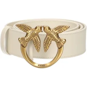 Cintura Pinko Love Berry H40 Love Birds oro antico 100120 a0f1 z14q white taglia L