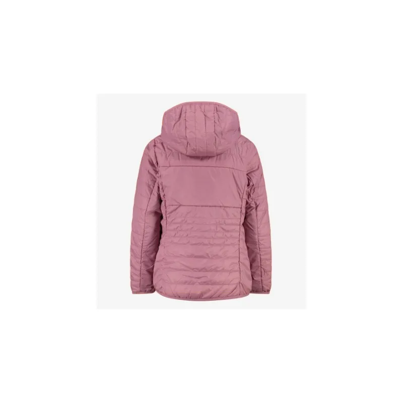 Cmp Kid G Jacket Fix Hood 100 Gr Imbott Ovatta Rosa Ant Junior Bimba