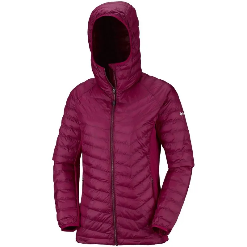 Columbia Powder Lite Light con cappuccio (Melograno) Donna