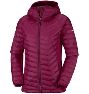 Columbia Powder Lite Light con cappuccio (Melograno) Donna