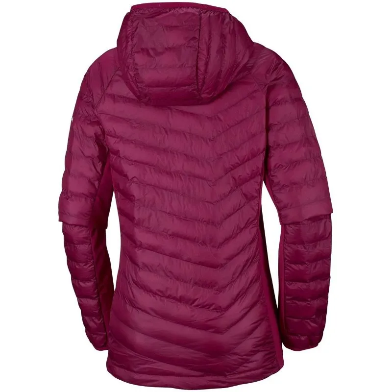 Columbia Powder Lite Light con cappuccio (Melograno) Donna