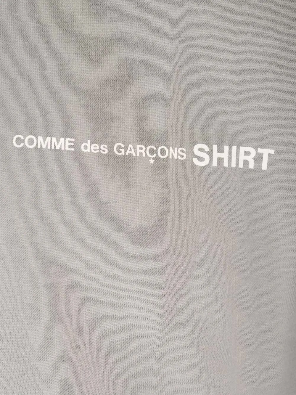   Comme Des Garcons Shirt  Maglia grigia in cotone  