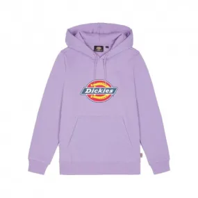 Dickies Felpa Con Cappuccio Big Logo Lilla Donna