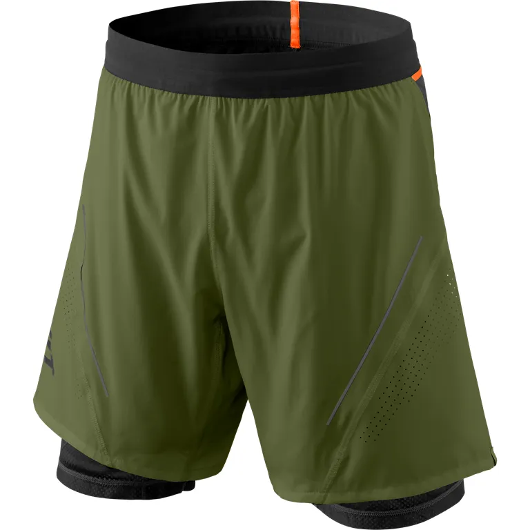 Dynafit Alpine Pro M 2/1 Short Winter Moss - Pantaloncini Trail Running