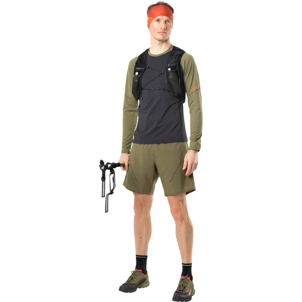 Dynafit Alpine Pro M 2/1 Short Winter Moss - Pantaloncini Trail Running