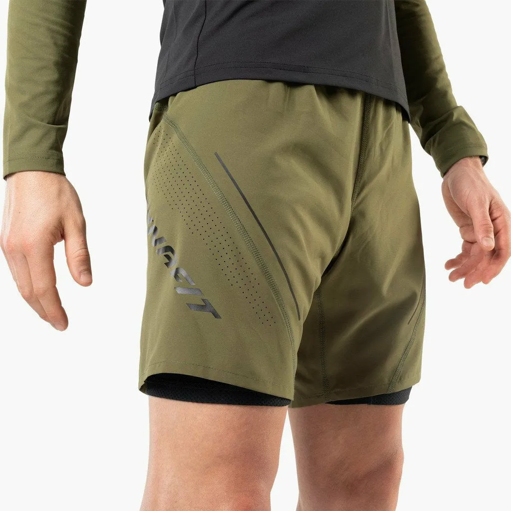 Dynafit Alpine Pro M 2/1 Short Winter Moss - Pantaloncini Trail Running