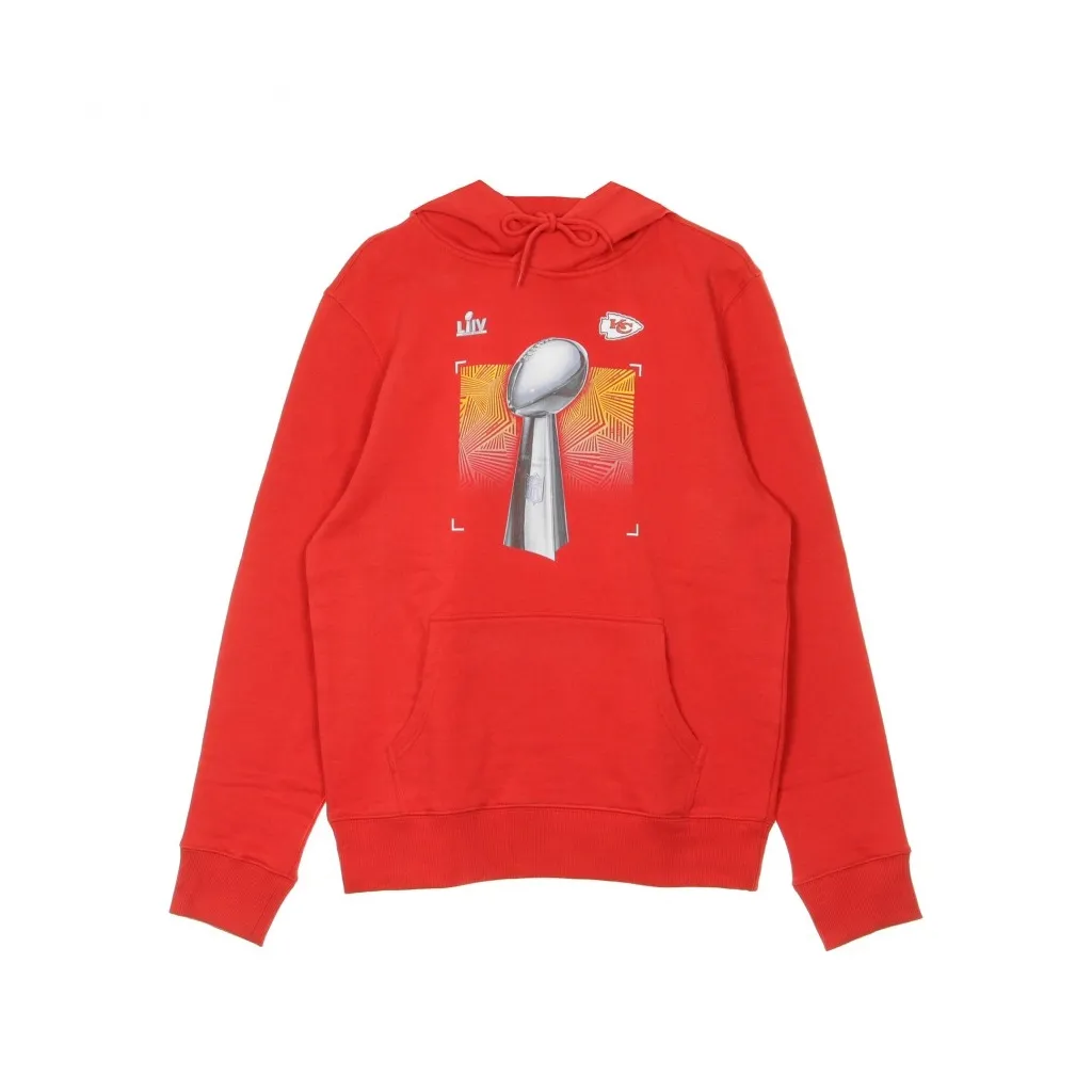 FELPA CAPPUCCIO NFL ICONIC PARADE CELEBRATION KANCHI RED