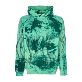 felpa cappuccio uomo freak hoodie x horror pack GREEN