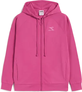 FELPA DIADORA DA DONNA FULL ZIP CHROMIA 102.178191 50143 FUCSIA