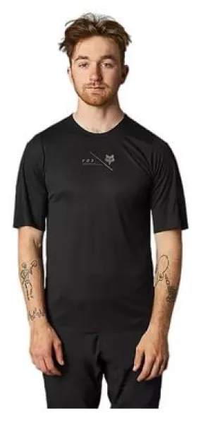 Fox Flexair Pro Short Sleeve Jersey Black