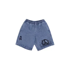 jeans corto uomo easy denim noise short LIGHT INDIGO