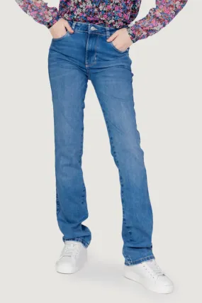 Jeans mom Guess sexy straight Denim chiaro