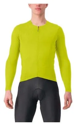 Maglia a manica lunga Castelli Fly LS giallo