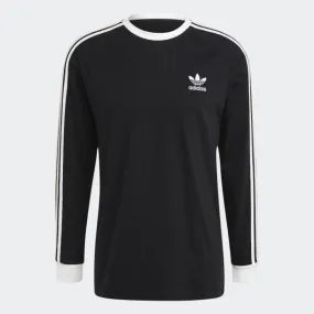 Maglia Cotone Manica Lunga Adidas Nera Uomo