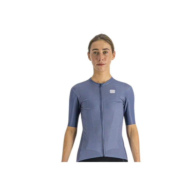 Maglia da bicicletta SPORTFUL Checkmate Jersey (BERRY BLUE MAUVE) donne