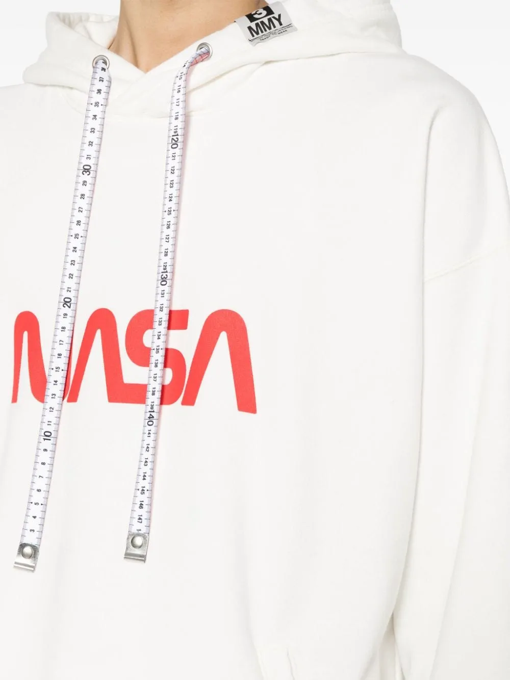 MAISON MIHARA YASUHIRO FELPA CON CAPPUCCIO NASA