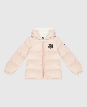 Moncler ENFANT Piumino rosa Odon da bambino 1A00029595FE