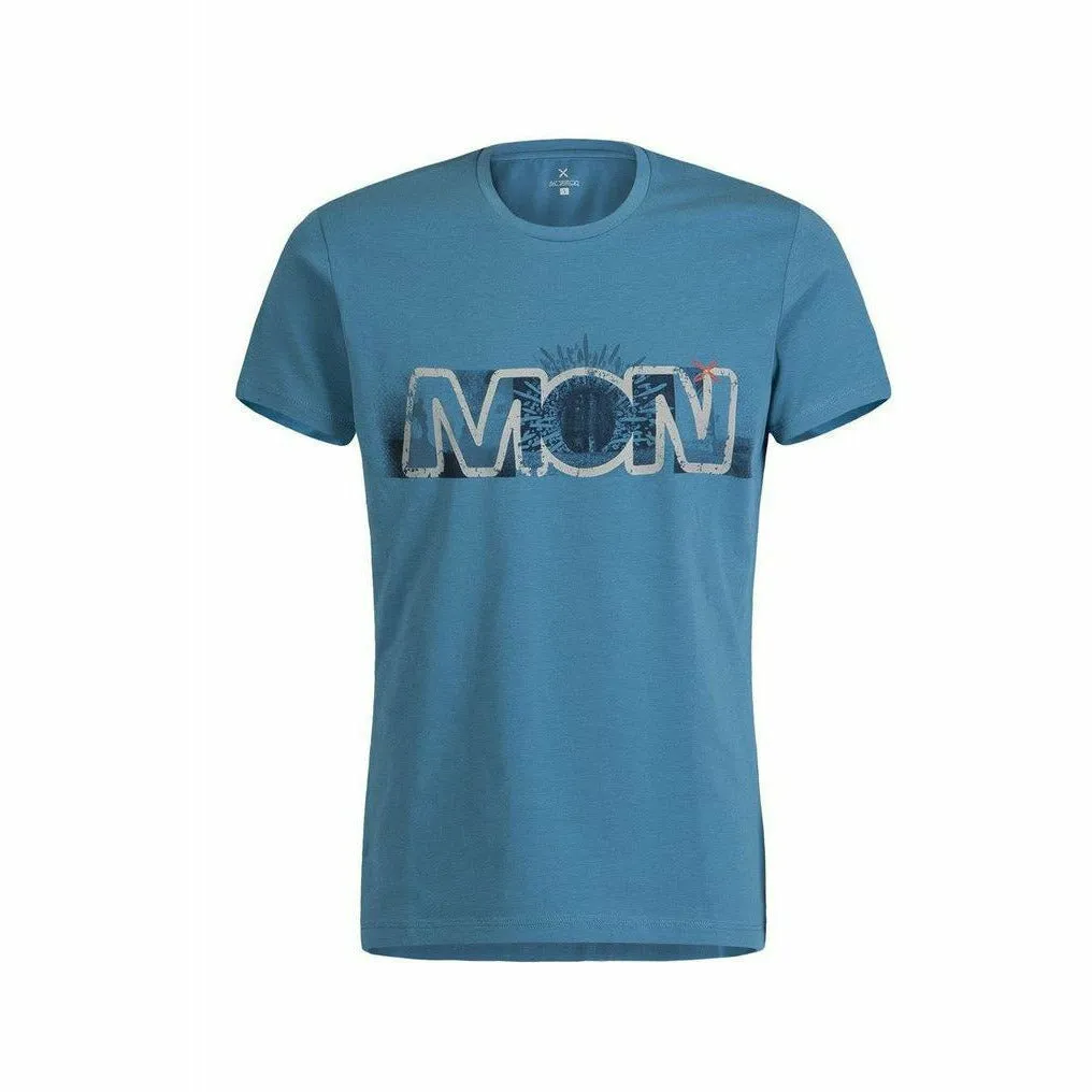 Montura Art T-Shirt  Blu Ottanio - Maglia Outdoor