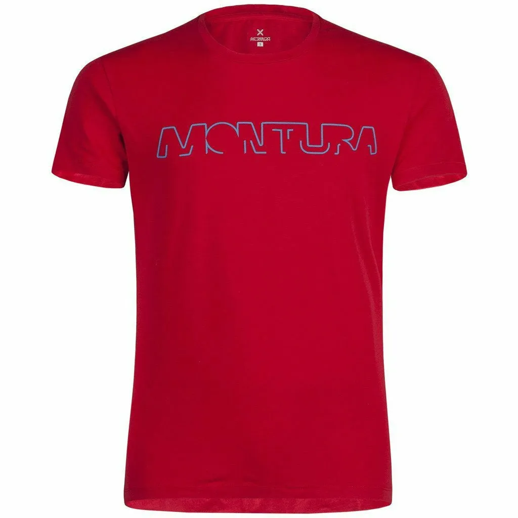 Montura Brand T-Shirt Rossa - Maglia Outdoor