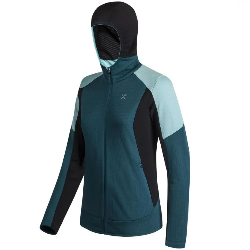 Montura Stretch Color Hoody Jacket Woman pile tecnico donna