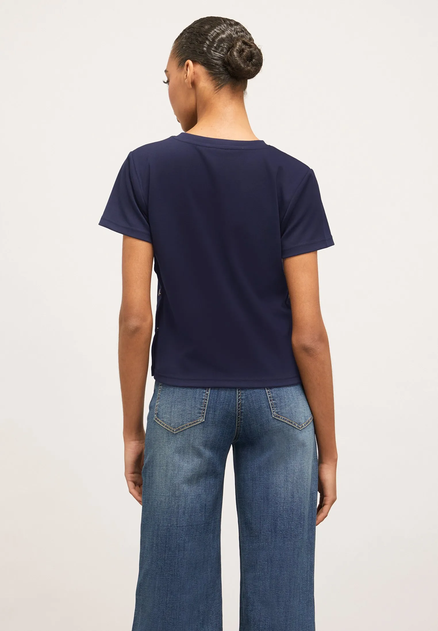 MOTIVO APERTURA LATERALE - T-shirt basic