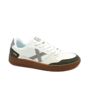 MUNICH 8908078 LEGIT 78 bianco grigio scarpe uomo sneakers lacci