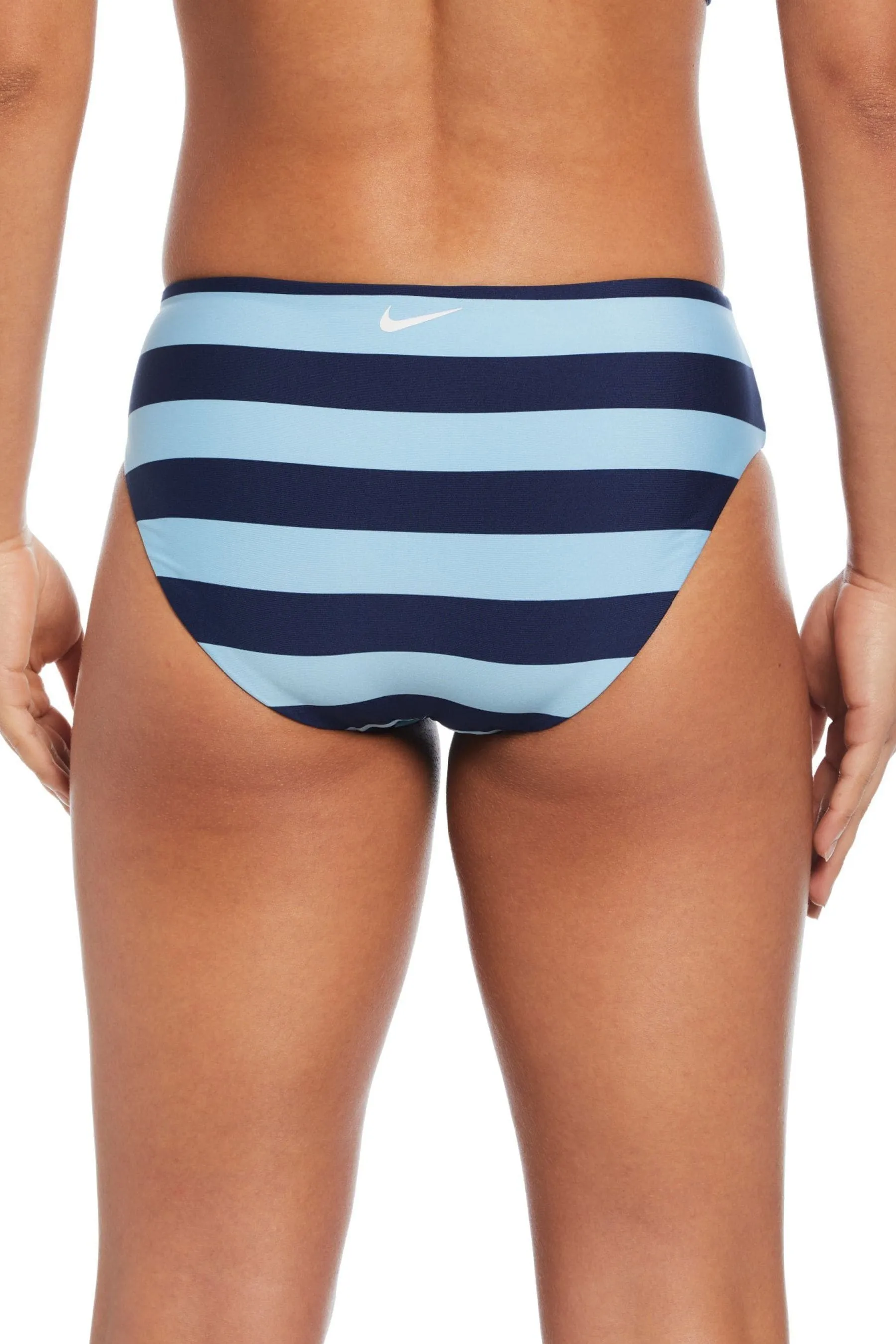 Nike - Blu da bagno - Bikini A righe vistoso