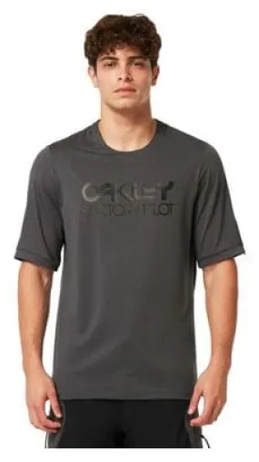 Oakley Factory Pilot MTB Short Sleeve Jersey Grey