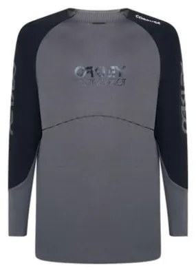 Oakley Maven Scrub Long Sleeve Jersey Black/Grey