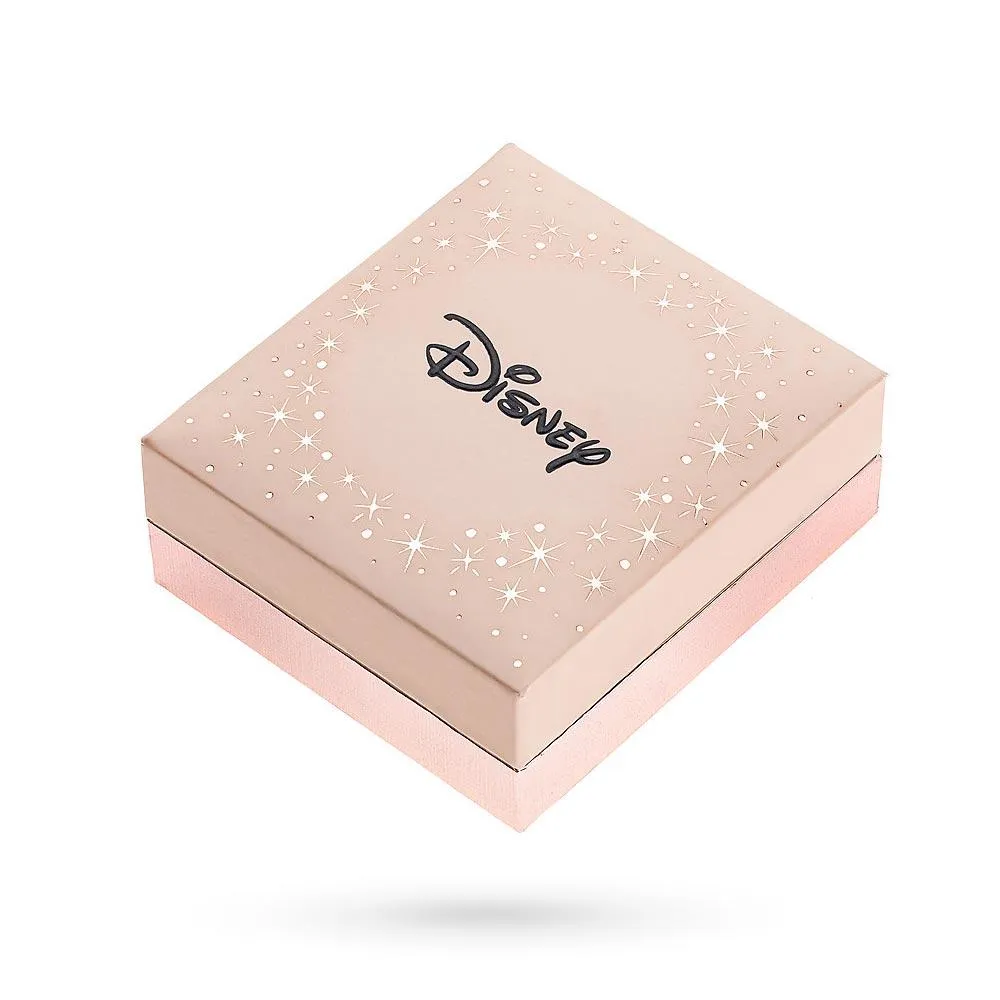 Orecchini bimba Disney Minnie argento dorato smalto rosa