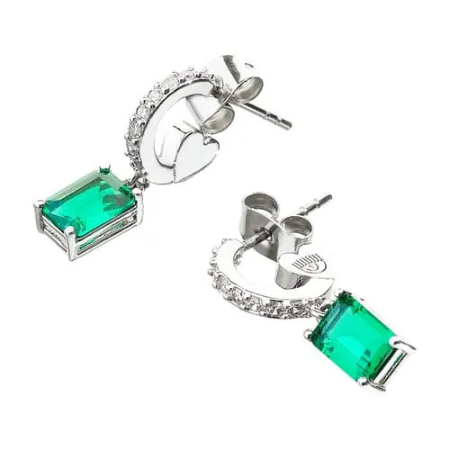 Orecchini Chiara Ferragni Brand Emerald - J19AWJ14