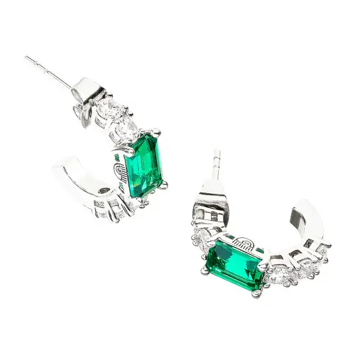 Orecchini Chiara Ferragni Brand Emerald - J19AWJ14