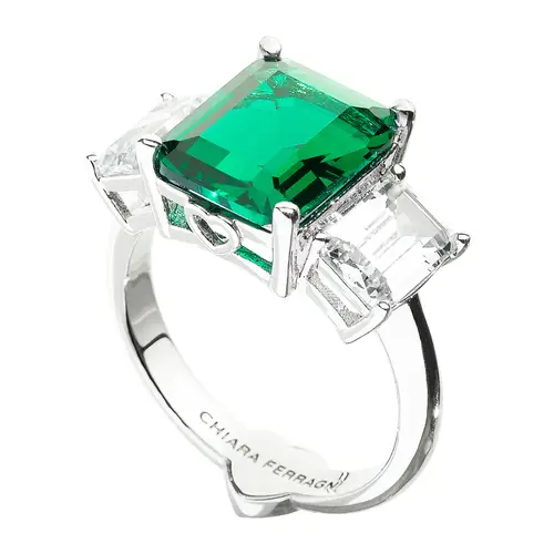 Orecchini Chiara Ferragni Brand Emerald - J19AWJ14