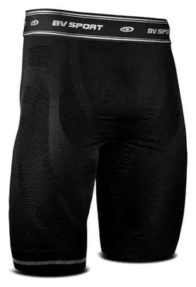 Pantaloncini a compressione Trail Running BV Sport CSX Recup Nero