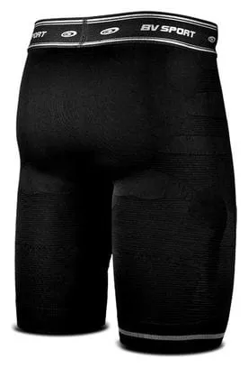 Pantaloncini a compressione Trail Running BV Sport CSX Recup Nero