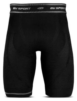 Pantaloncini a compressione Trail Running BV Sport CSX Recup Nero