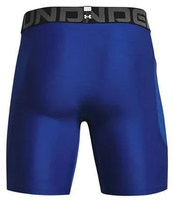 Pantaloncini a compressione Under Armour Heatgear Armour Blue