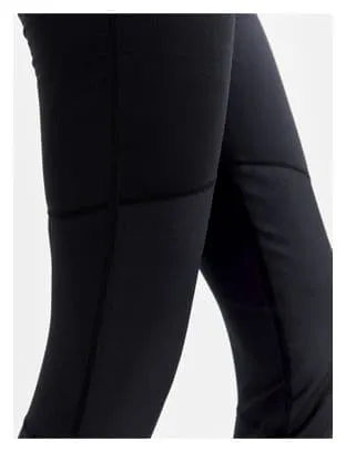 Pantaloncini con bretelle lunghe Craft Core Bike SubZ Wind nero donna