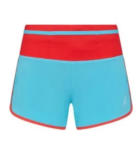 Pantaloncini da trail running La Sportiva Vector Short (Malibu Blue/Hibiscus) donna