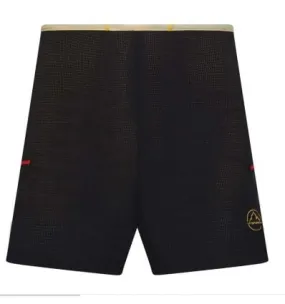 Pantaloncini da trail/corsa da uomo La Sportiva Freccia (nero/giallo)