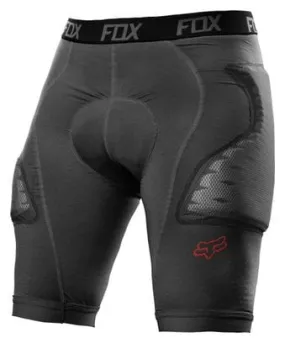 Pantaloncini Fox Titan Race protettivi Grigio Scuro