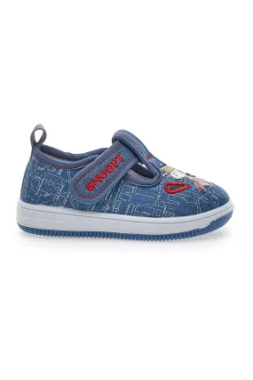 Scarpe Primi Passi Jeans in Tela Snoopy 2216370