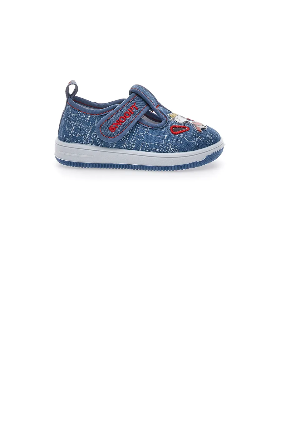 Scarpe Primi Passi Jeans in Tela Snoopy 2216370