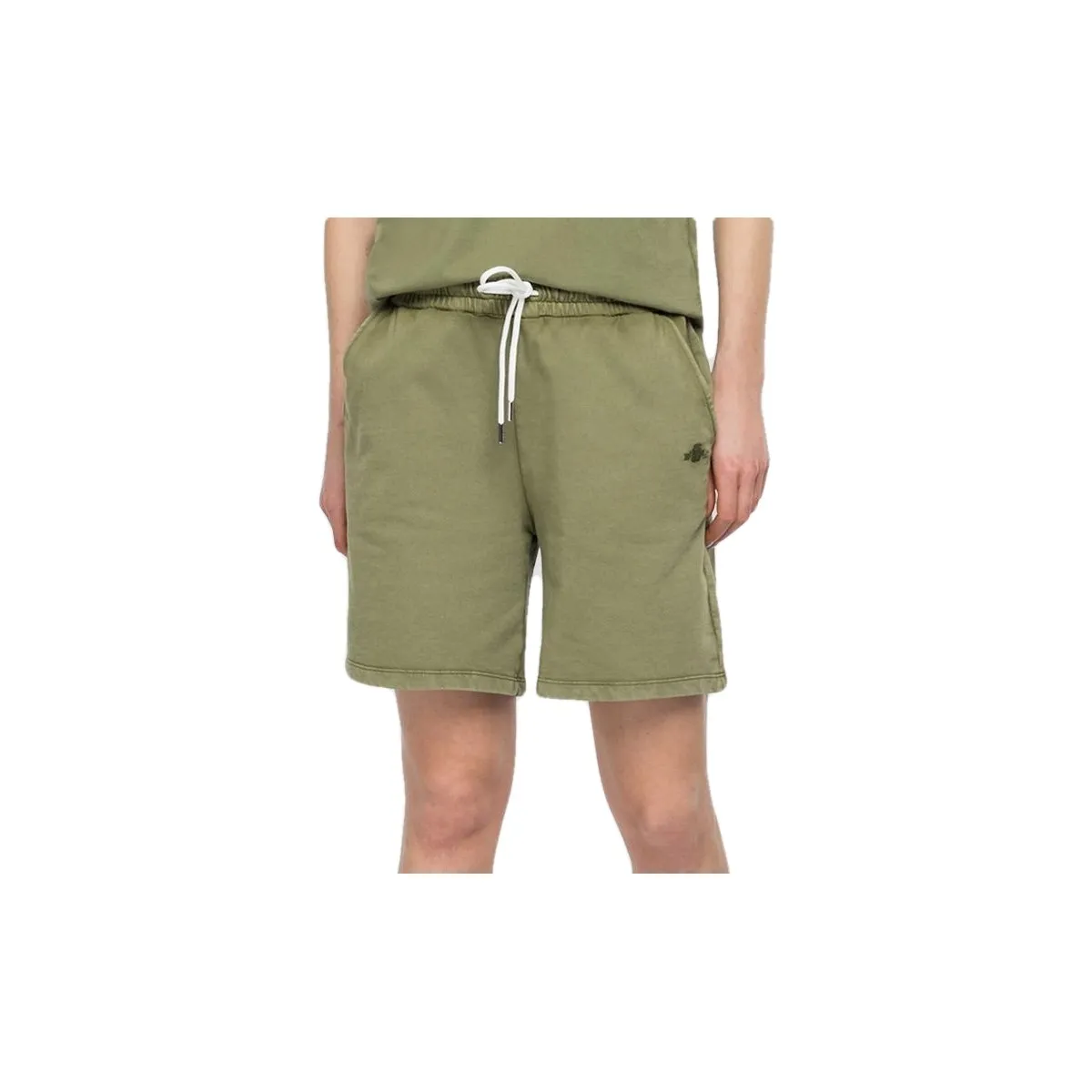 Shorts Boy Fit In Felpa Bio Pack, Verde